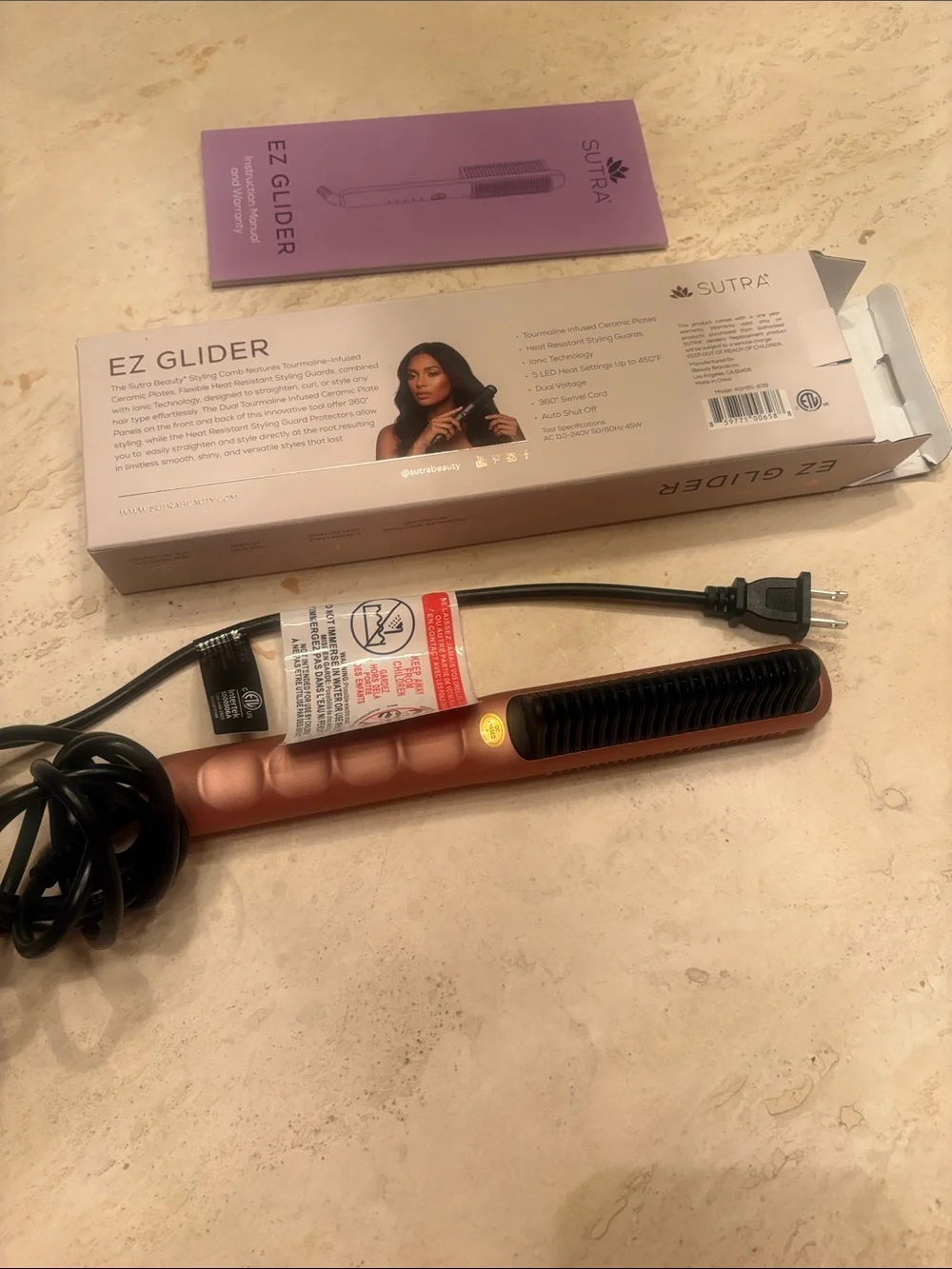 Hair tool SUTRA EZ GLIDER